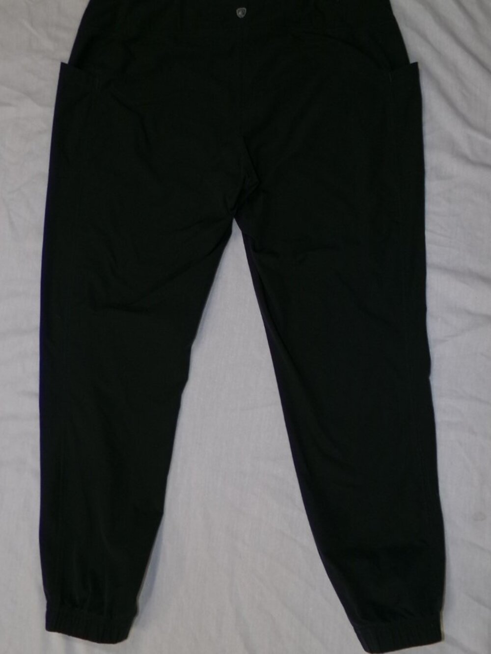 KUHL Freeflex Joggr Pants Womens sz L Charcoal Hiking Trail Joggers Style 6449 - Picture 3 of 6